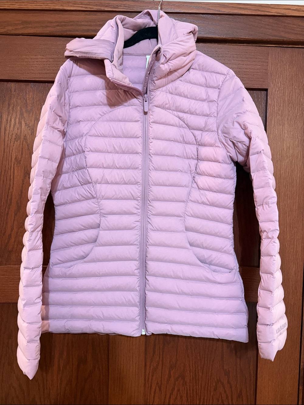 lululemon athletica Light Pink Packable Quilted Hooded Puffer Jacket